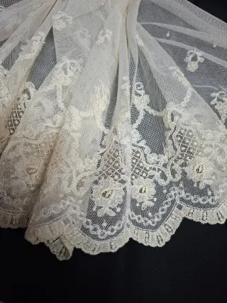 2,5m Puntilla Cruda 34cm Ancha