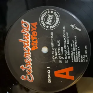 Extremoduro Deltoya Vinilo Rock Nacional