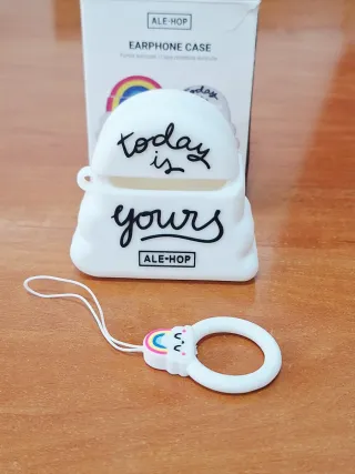 Funda AirPods ALE-HOP Nube Arcoíris