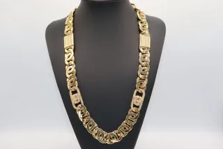 CADENA TIPO CARTIER MEDUSA 22MM 18k