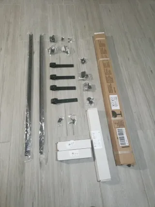 Herrajes para puerta corredera, para dos puertas