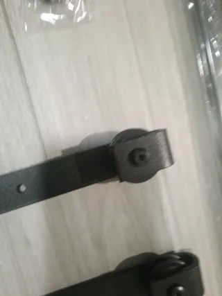 Herrajes para puerta corredera, para dos puertas