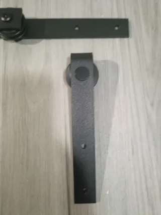 Herrajes para puerta corredera, para dos puertas