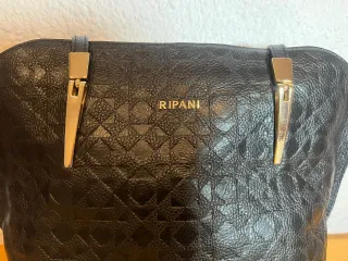 Bolso de mano negro Ripani
