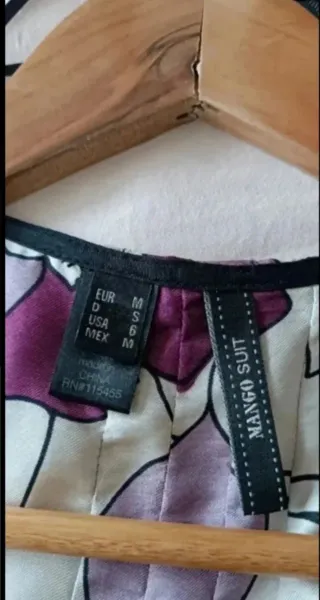 Vestido Mango Multicolor Talla M