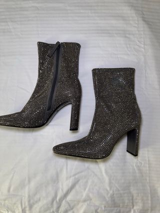 Botines Zara Brillantes Talla X