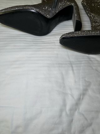 Botines Zara Brillantes Talla X