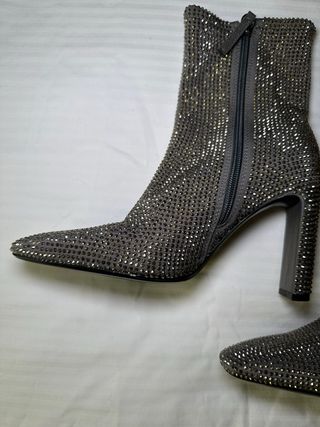 Botines Zara Brillantes Talla X