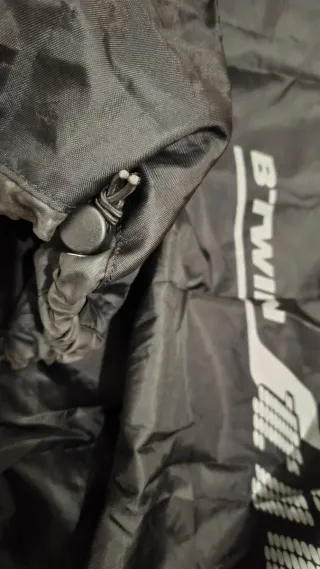 Funda Btwin bicicleta plegable + inflador