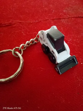 Cinghietta porta badge Bobcat rossa