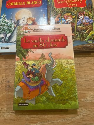 Geronimo Stilton, pack de 5 libros Tapa Dura