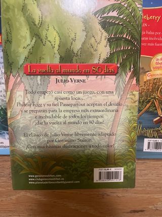 Geronimo Stilton, pack de 5 libros Tapa Dura