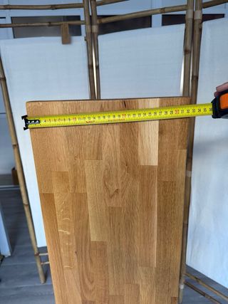 Dos Estanterías de Roble Macizo