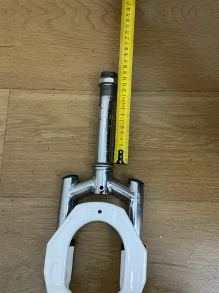 Horquilla Bicicleta 26 Blanca