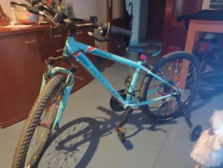Bicicleta Rockrider Azul
