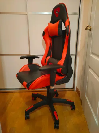Silla Gamer Roja y Negra