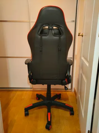 Silla Gamer Roja y Negra