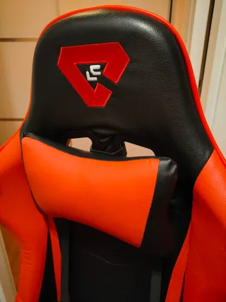 Silla Gamer Roja y Negra