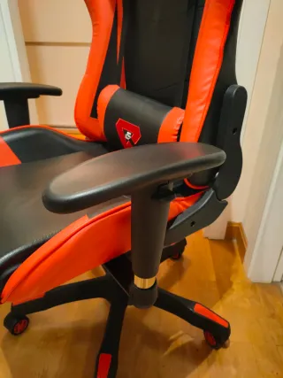Silla Gamer Roja y Negra