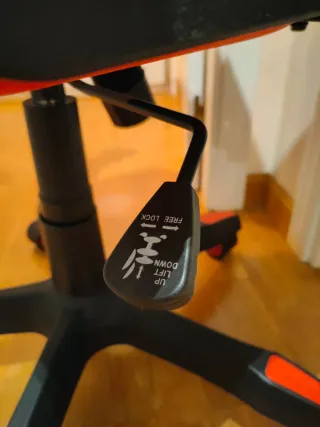 Silla Gamer Roja y Negra