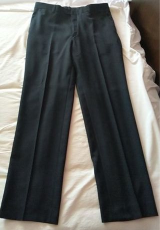 Traje de chaqueta hombre talla 42 negro