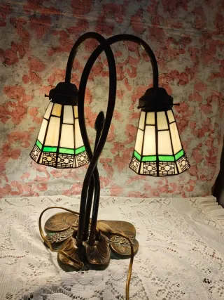 Lampada Tiffany 2 luci