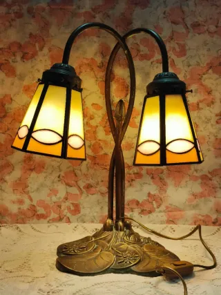 Lampada Tiffany 2 luci