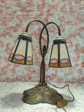 Lampada Tiffany 2 luci