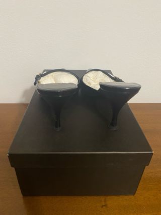 Sandali Gucci Pelle Nera Tg 37