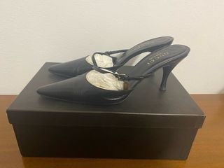 Sandali Gucci Pelle Nera Tg 37