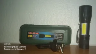 Linterna LED USB Charge.