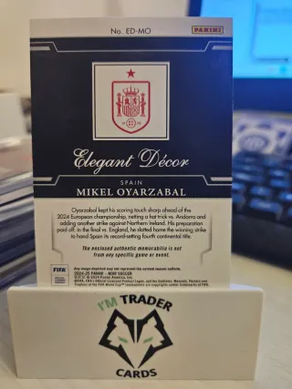 Mikel Oyarzabal Patch 55/85 Panini NOIR