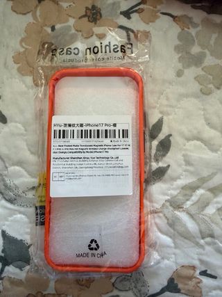 Custodia iPhone 17 Pro Arancione