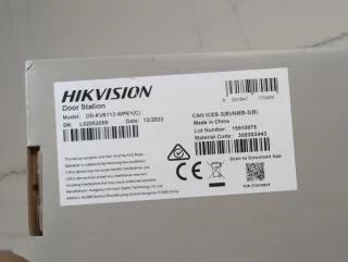 Panel exterior Videoportero Hikvision