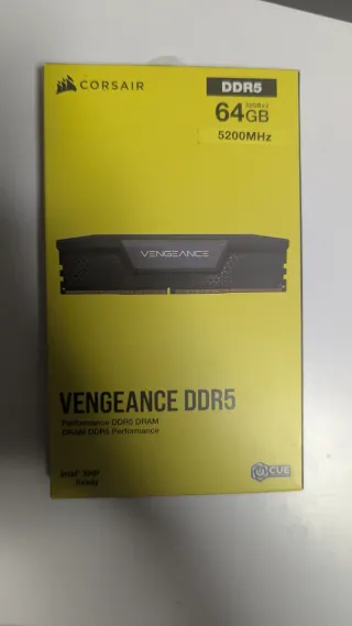 Corsair Vengeance DDR5 64GB 5200MHz RAM