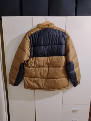 Chaqueta Columbia Talla M Marrón y Negra