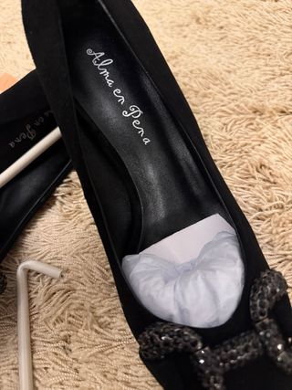 Zapatos de tacón Alma en Pena negros talla 39