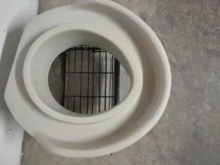 Elevador WC Beige/Blanco Plástico