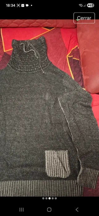 Jersey talla xl es una 44_46 muy cslentito