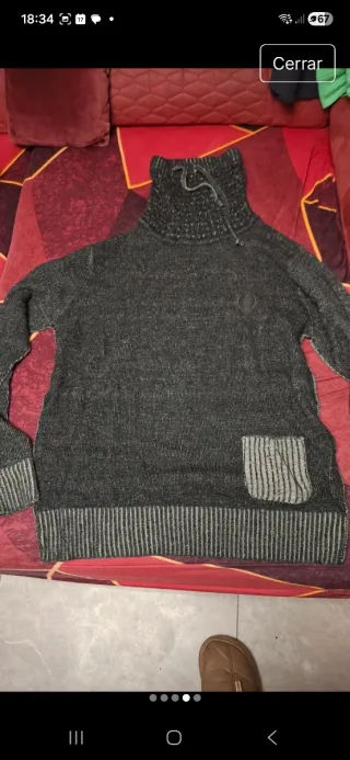 Jersey talla xl es una 44_46 muy cslentito