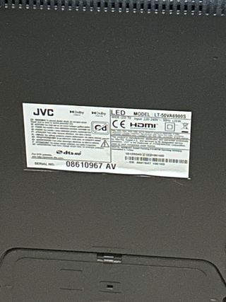 Televisión JVC 50 pulgadas para recambios