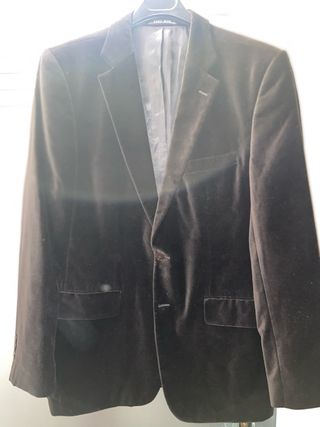 Americana Zara Marrón Hombre