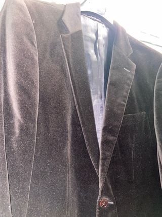 Americana Zara Marrón Hombre