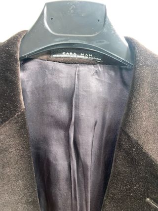 Americana Zara Marrón Hombre