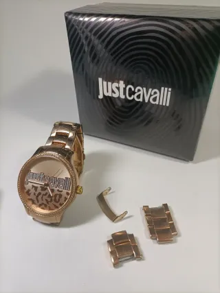 FUNCIONA Reloj Just Cavalli Mujer Oro Rosa