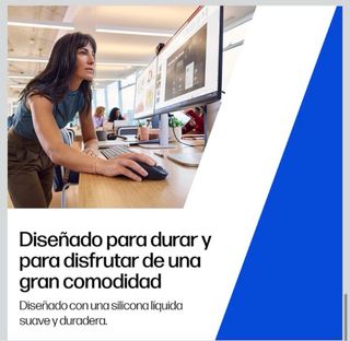 Ratón HP 700 Inalámbrico Recargable Negro