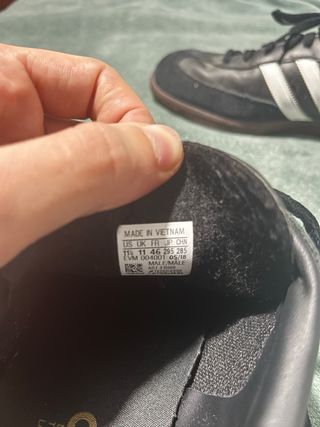 Adidas Samba Talla 46 Negras