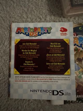 Mario Party DS (Solo Caja) PAL Esp