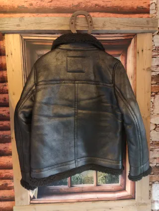 Chaqueta Levi's Negra Sintética Sherpa