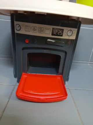 Cozinha de Brinquedo Vermelha e Branca